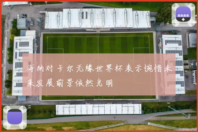 海纳对卡尔无缘世界杯表示惋惜未来发展前景依然光明