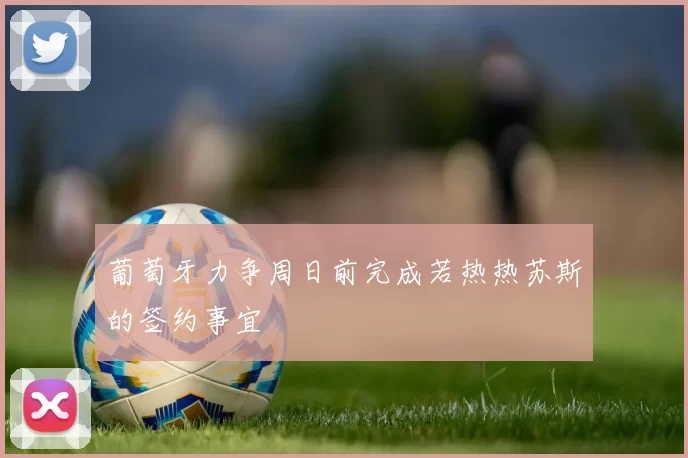 葡萄牙力争周日前完成若热热苏斯的签约事宜