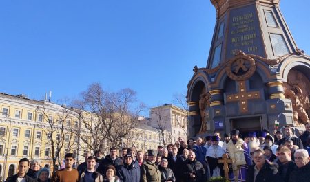 Чтим память погибших за освобождение Болгарии от турецкого ига. Москва 3 марта.